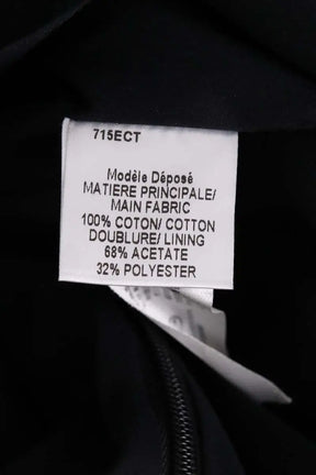 Robe Paule Ka Noir en Coton