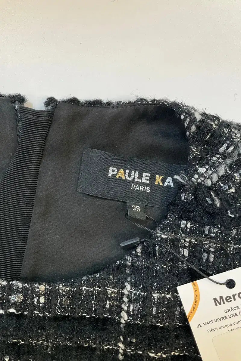 Robe Paule Ka Noir en Coton