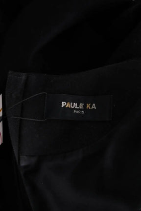 Robe Paule Ka Noir en Laine