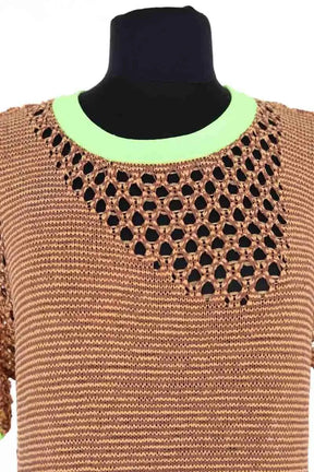 Robe PH5 Marron en Viscose
