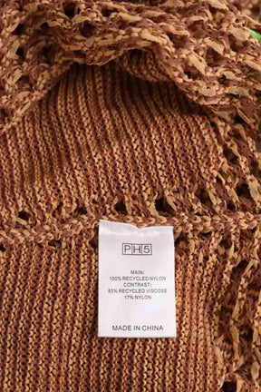 Robe PH5 Marron en Viscose