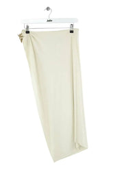 Robe Pinko Beige en Synthétique, taille XS - Seconde Main