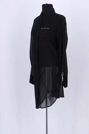Robe Pinko Noir en Coton