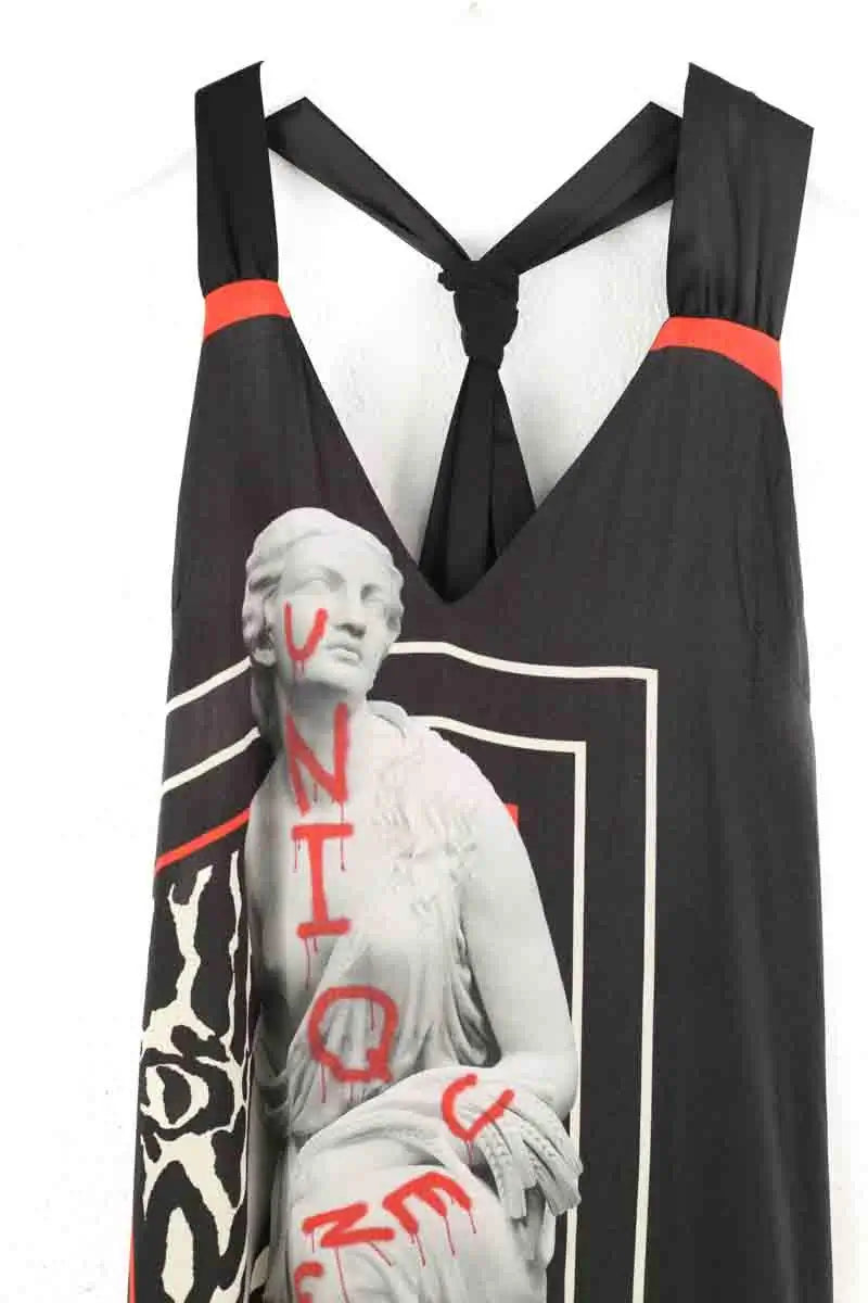 Robe Pinko Noir en Synthétique