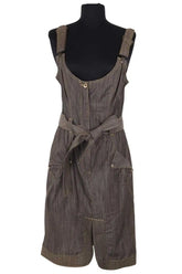 Robe Plein Sud Anthracite en Coton, taille L - Seconde Main