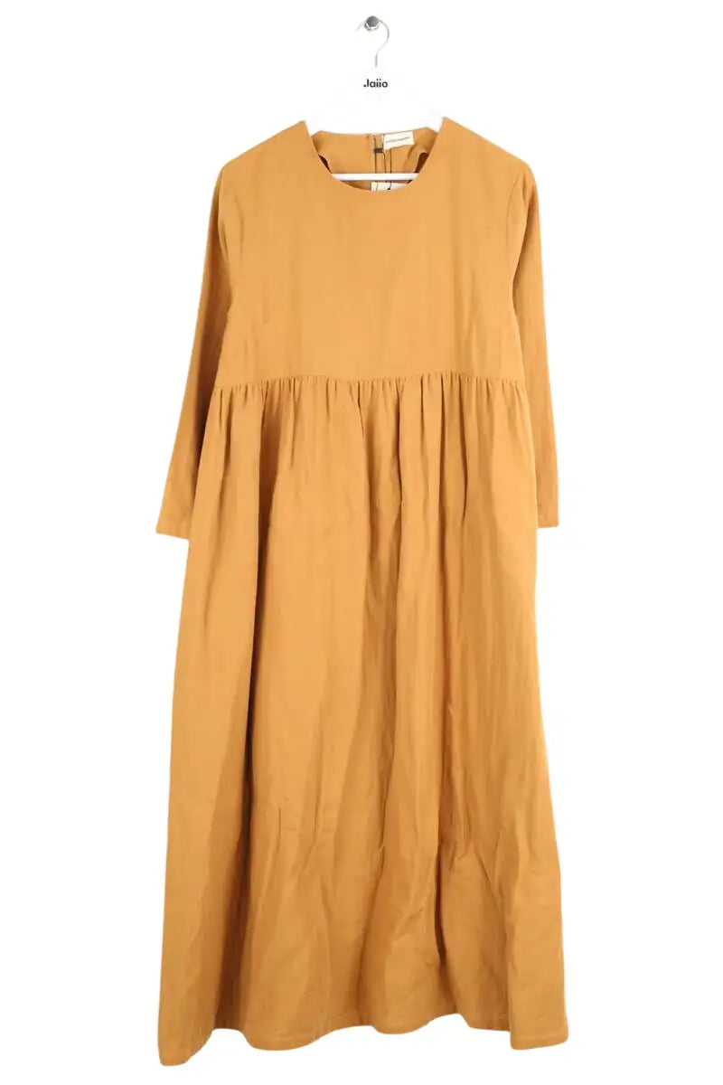 Robe Poudre Organic Camel en Coton, taille S - Seconde Main