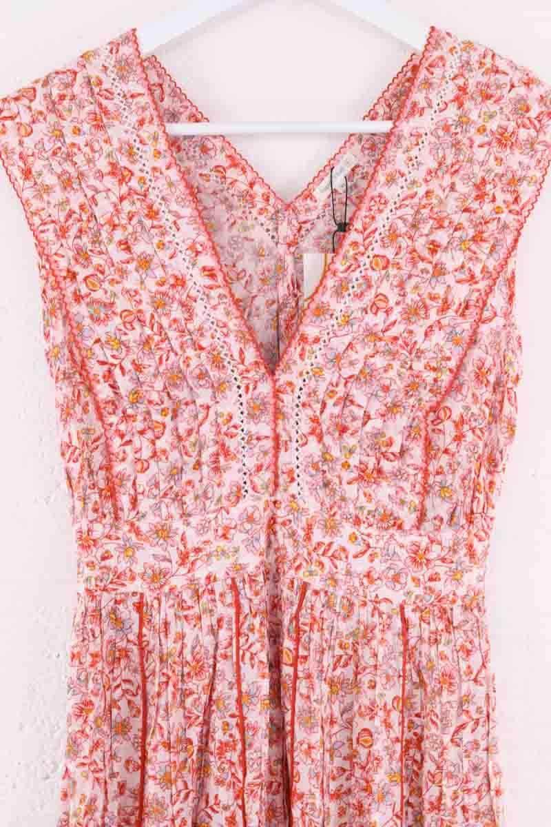 Robe Poupette St Barth Orange en Coton