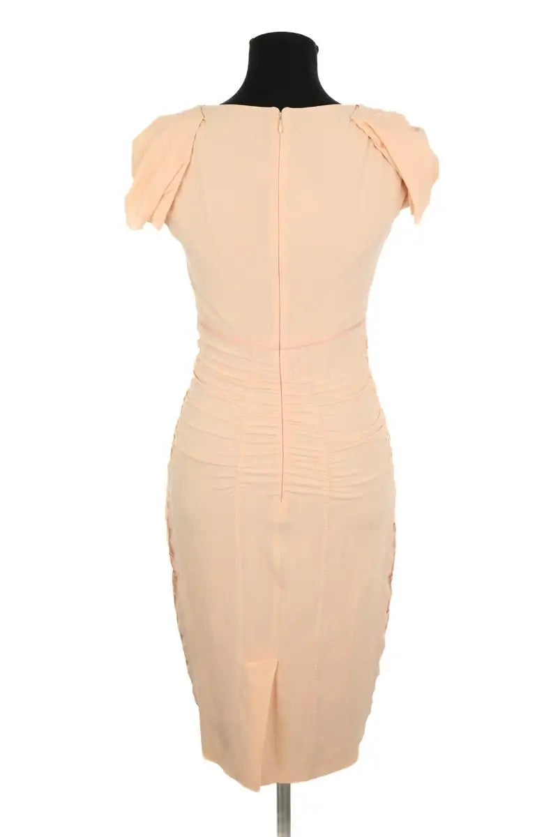 Robe Prada Beige en Soie