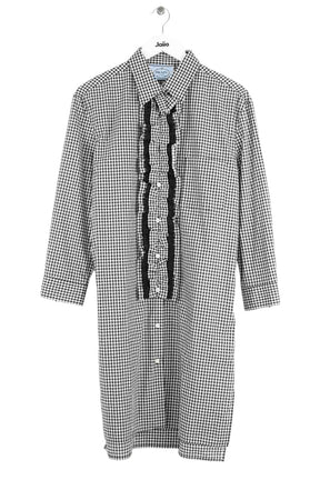 Robe Prada Noir en Coton, taille XL - Seconde Main