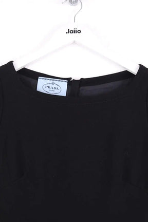 Robe Prada Noir en Laine
