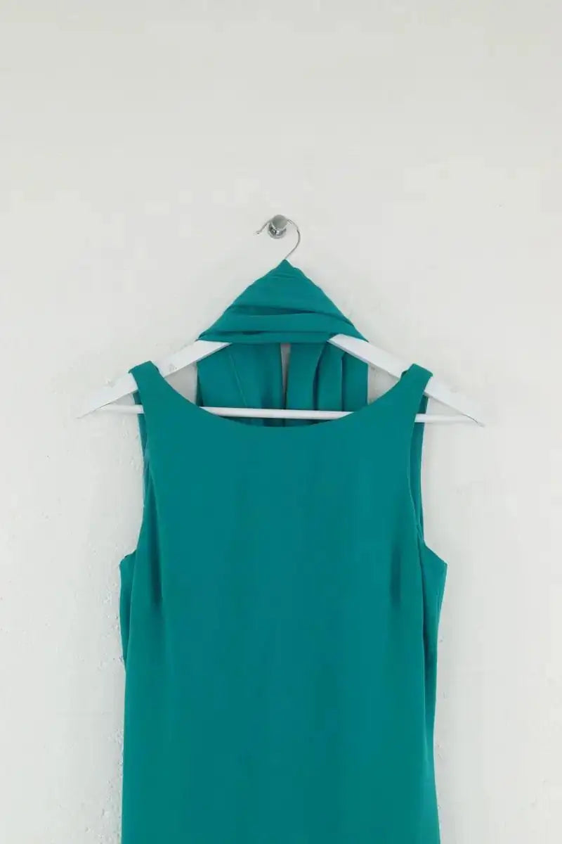 Robe Pronovias Turquoise en Viscose