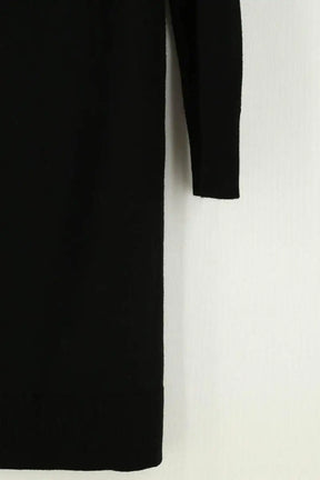 Robe pull Sandro Noir en Synthétique