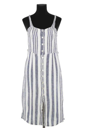Robe Rails Bleu en Lin, taille M - Seconde Main