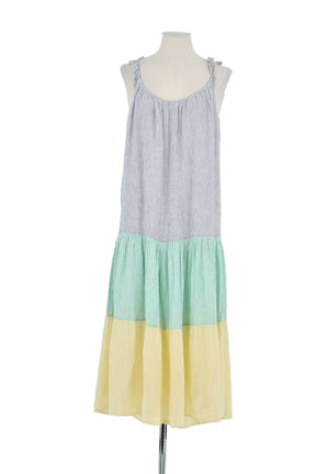 Robe Rails Jaune en Lin, taille S - Seconde Main
