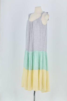 Robe Rails Jaune en Lin