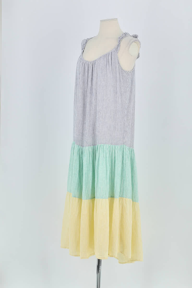 Robe Rails Jaune en Lin