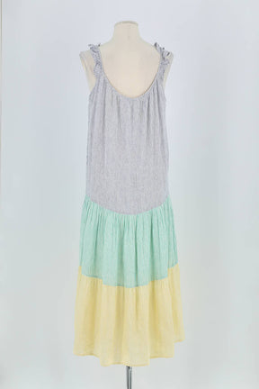 Robe Rails Jaune en Lin