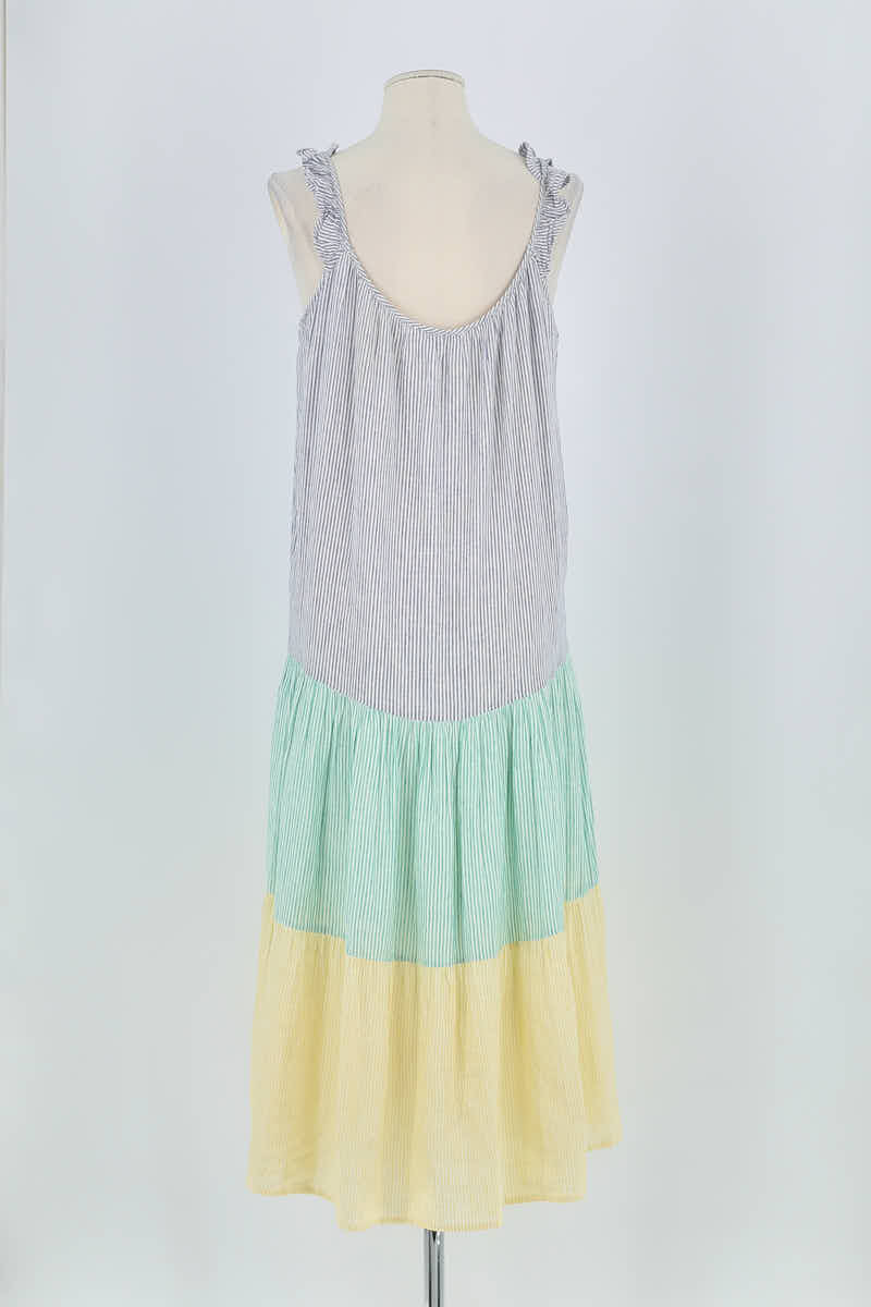 Robe Rails Jaune en Lin
