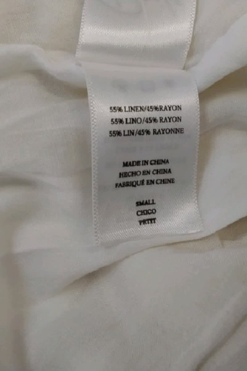 Robe Rails Jaune en Lin