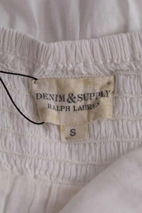 Robe Ralph Lauren Blanc en Coton