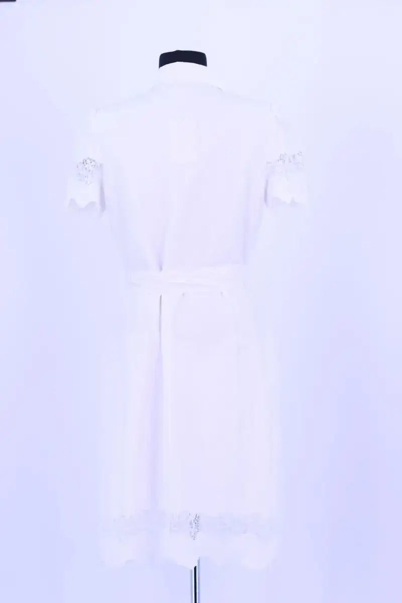 Robe Ralph Lauren Blanc en Coton