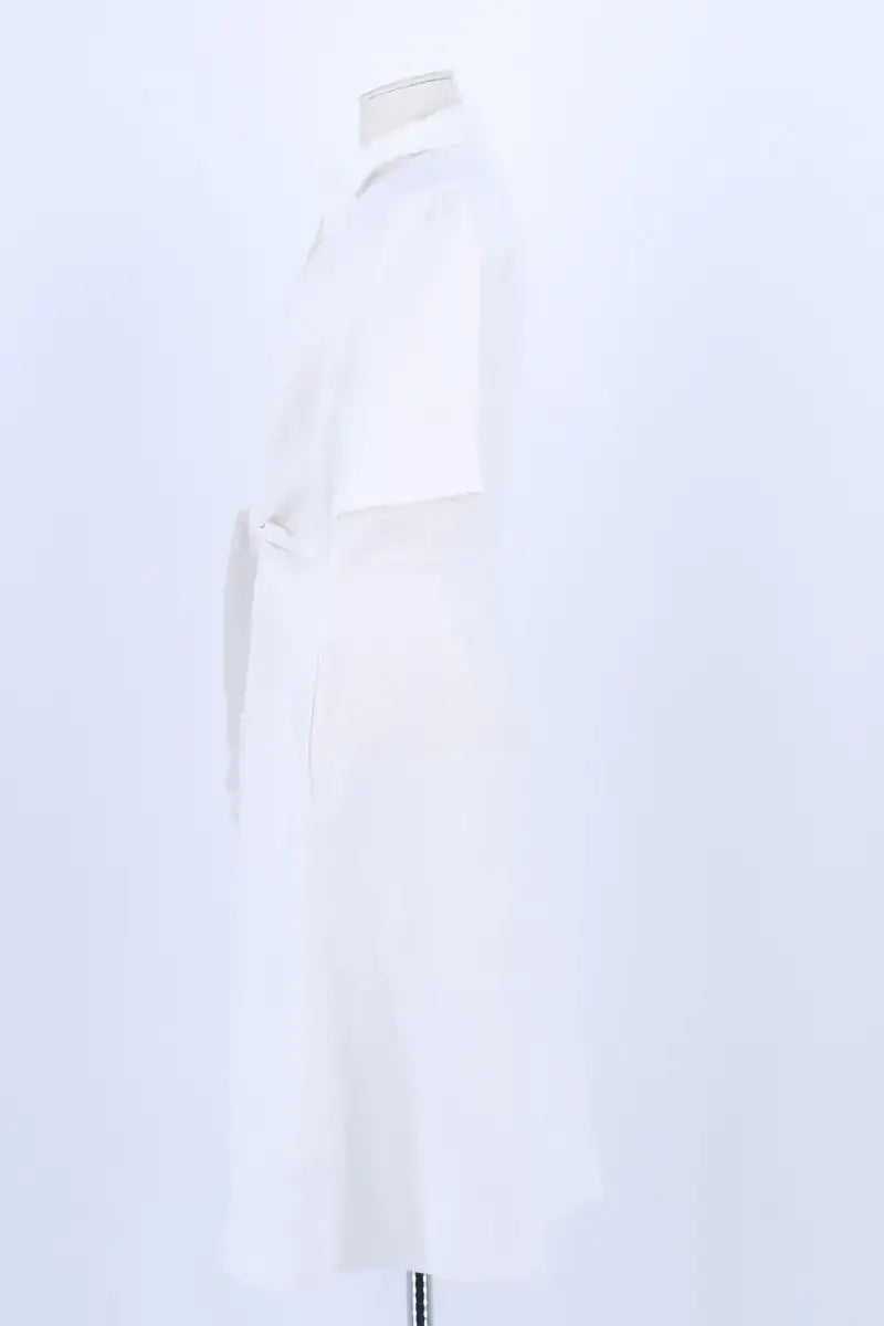 Robe Ralph Lauren Blanc en Lin