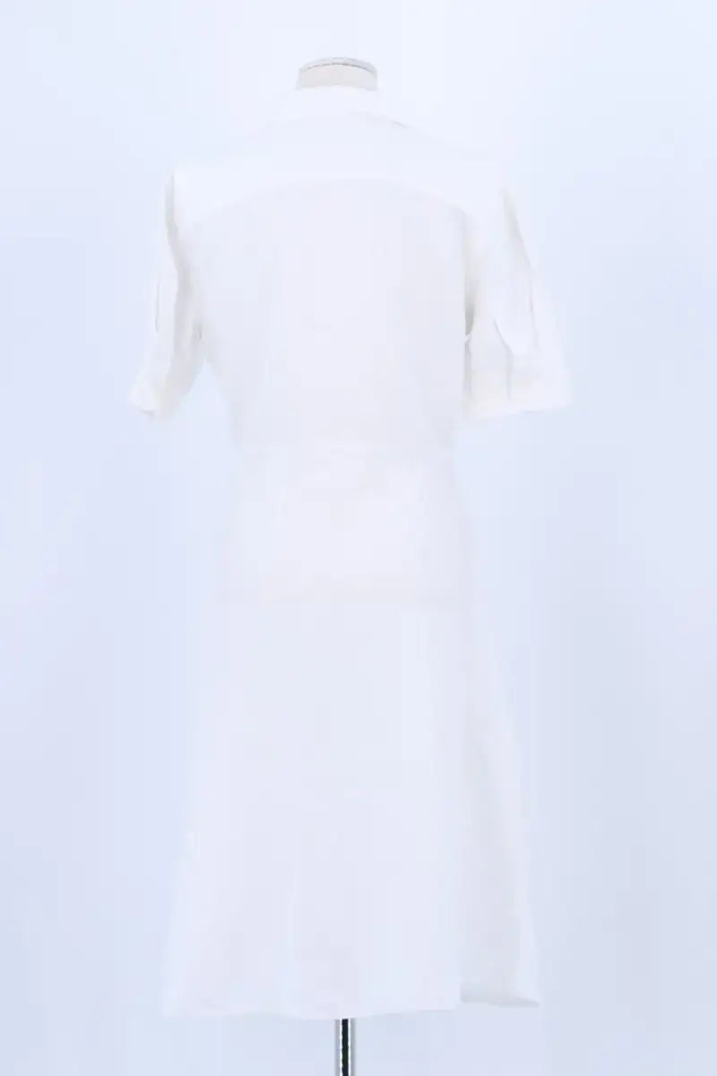 Robe Ralph Lauren Blanc en Lin