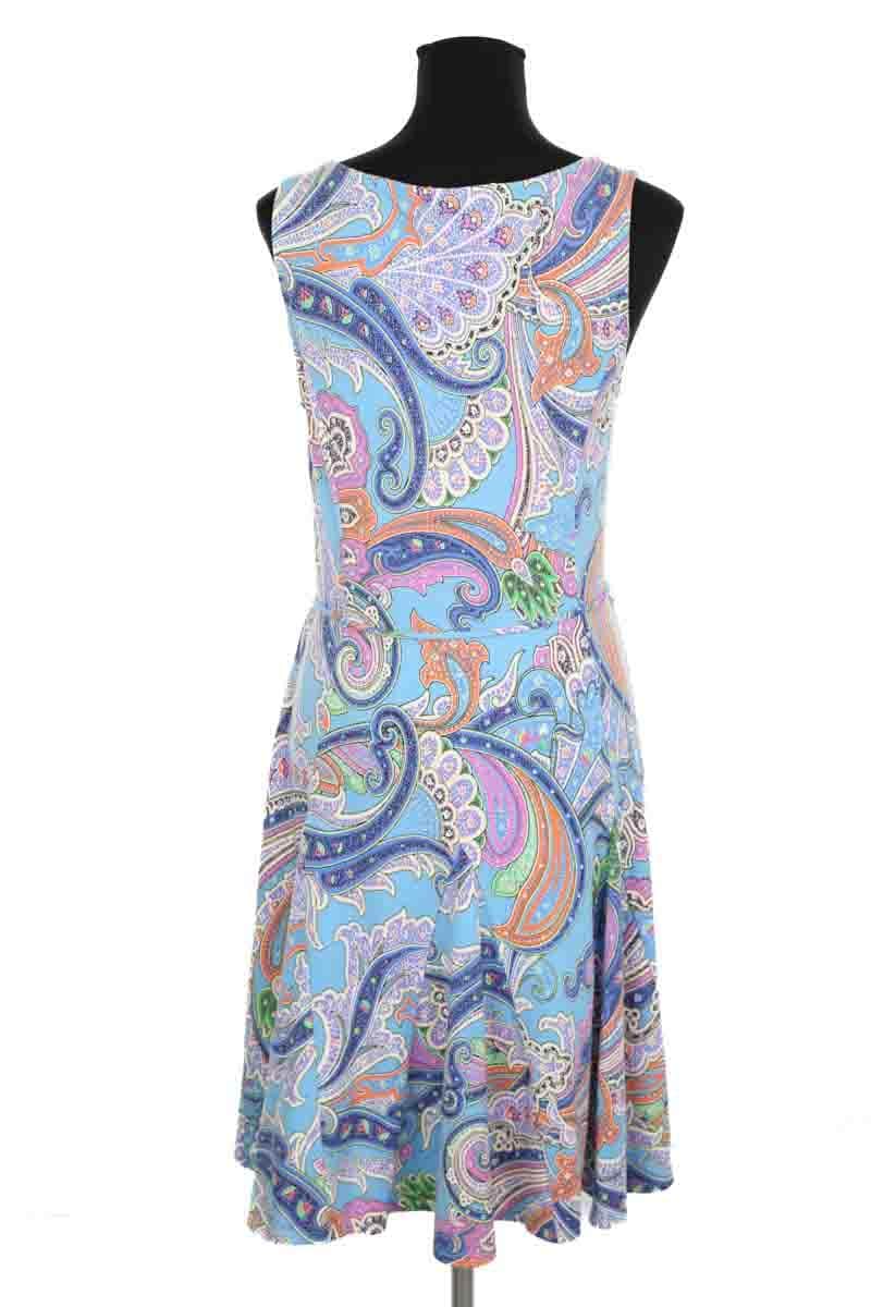 Robe Ralph Lauren Bleu en Coton