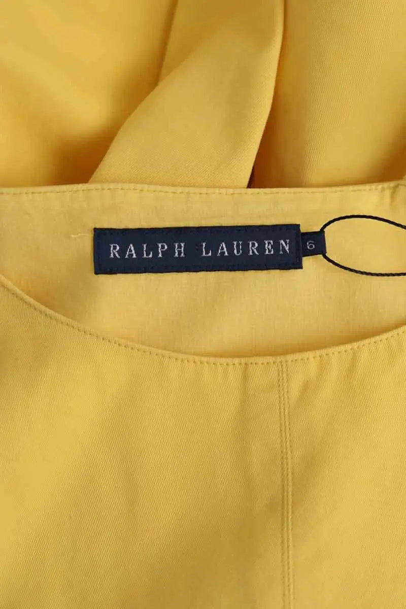 Robe Ralph Lauren Jaune en Coton
