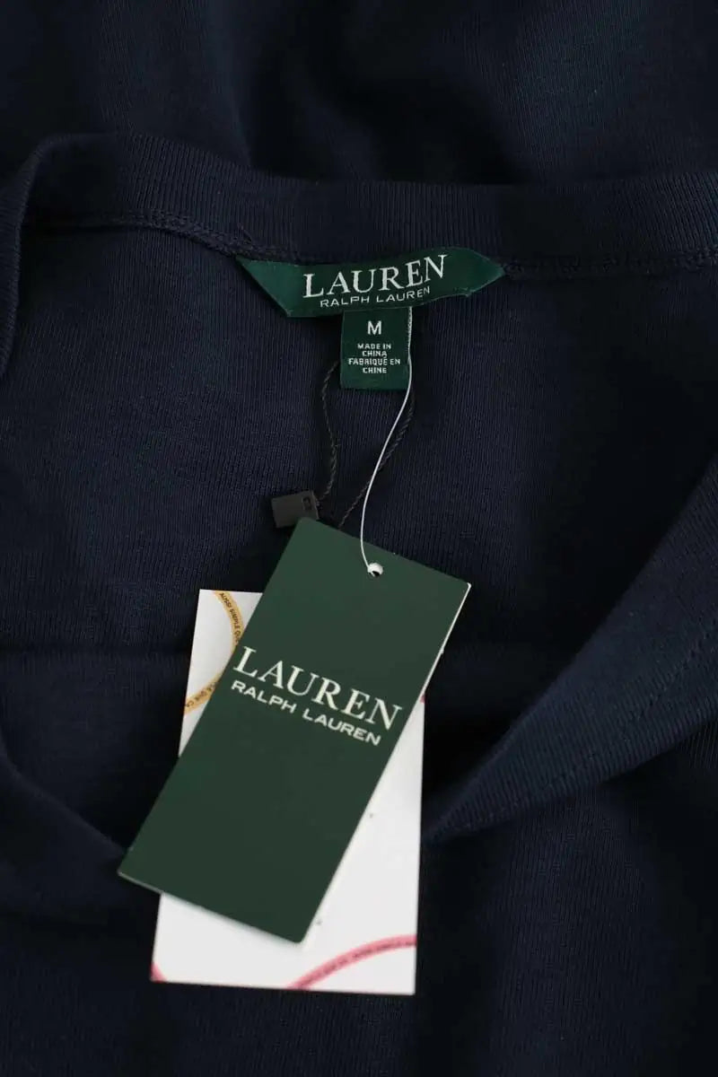 Robe Ralph Lauren Marine en Coton