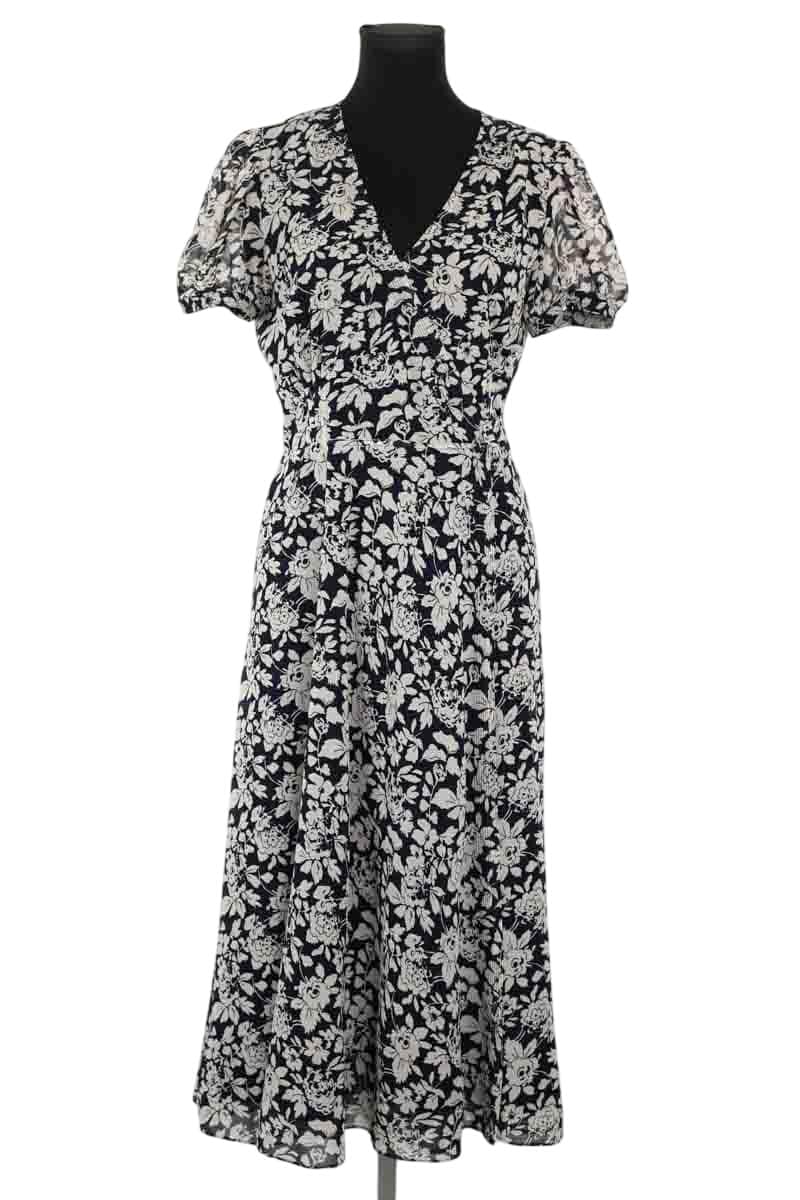 Robe Ralph Lauren Marine en Polyester, taille M - Seconde Main