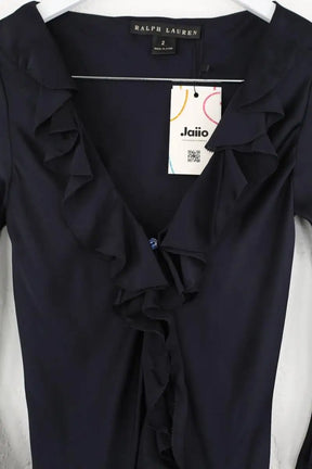 Robe Ralph Lauren Marine en Soie