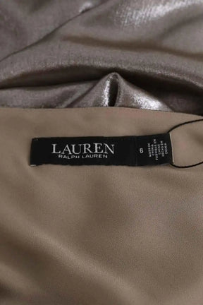 Robe Ralph Lauren Métallique en Synthétique