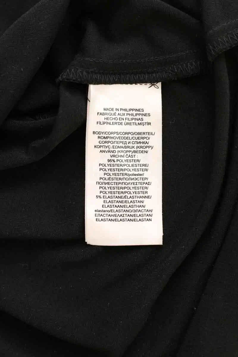 Robe Ralph Lauren Noir en Polyester