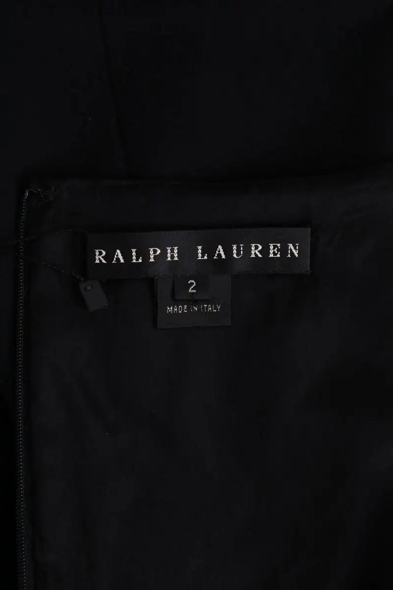 Robe Ralph Lauren Noir en Synthétique