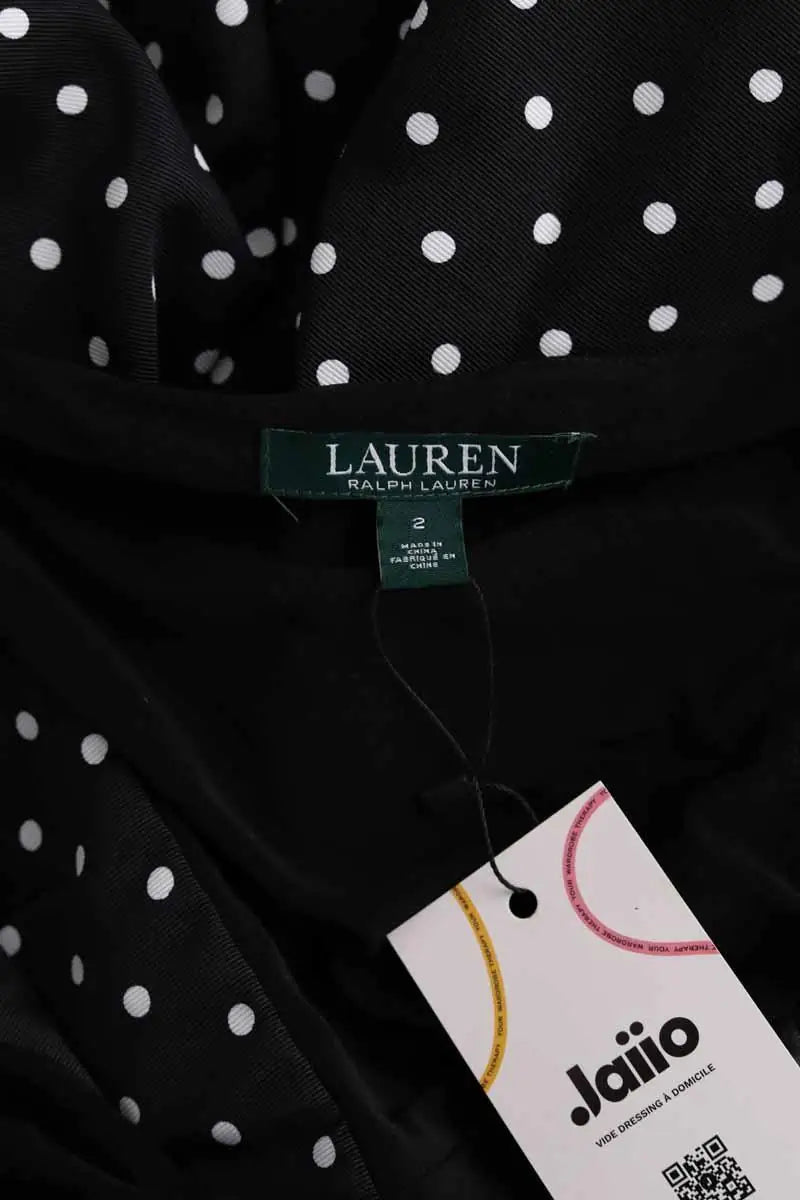 Robe Ralph Lauren Noir en Synthétique