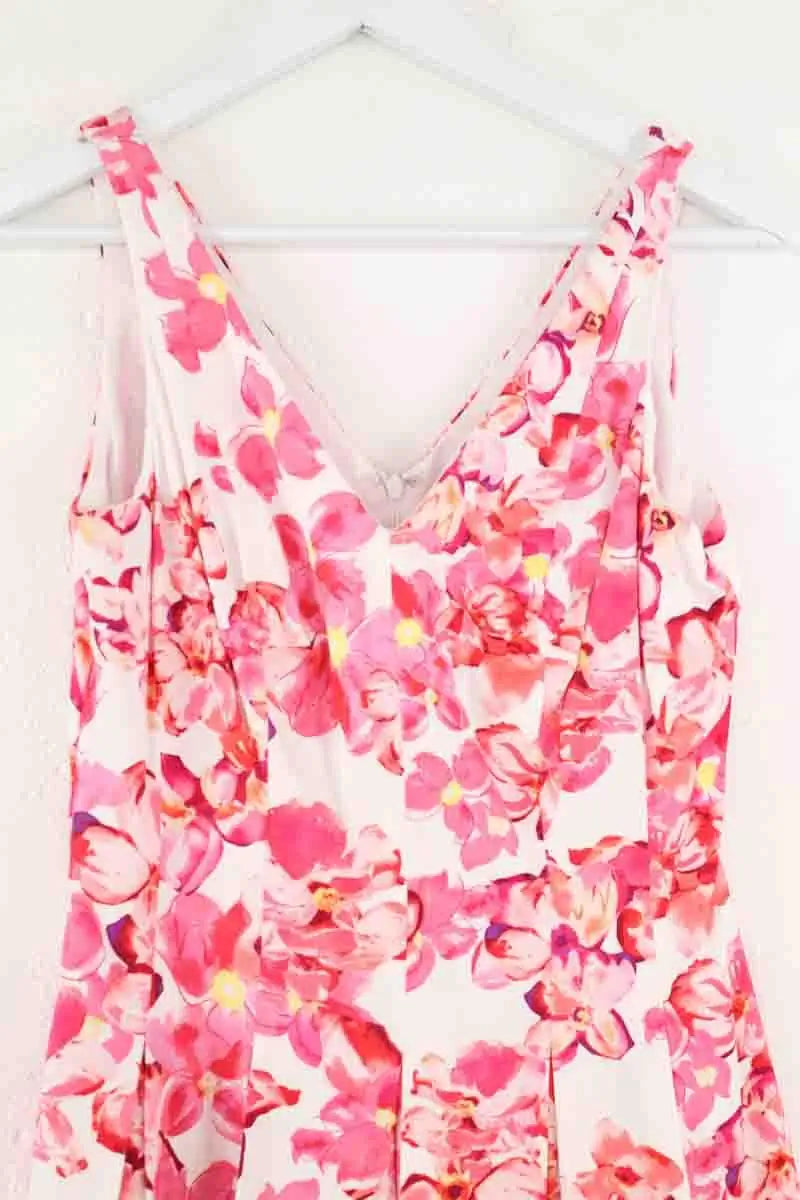 Robe Ralph Lauren Rose en Coton