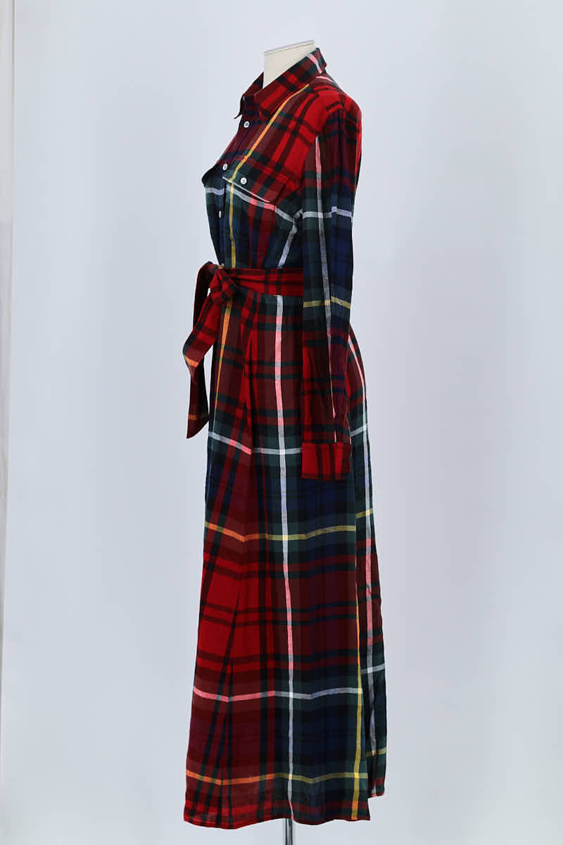 Robe Ralph Lauren Rouge en Coton