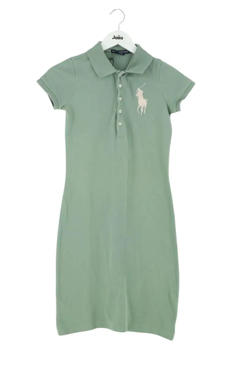 Robe Ralph Lauren Turquoise en Coton, taille XS - Seconde Main