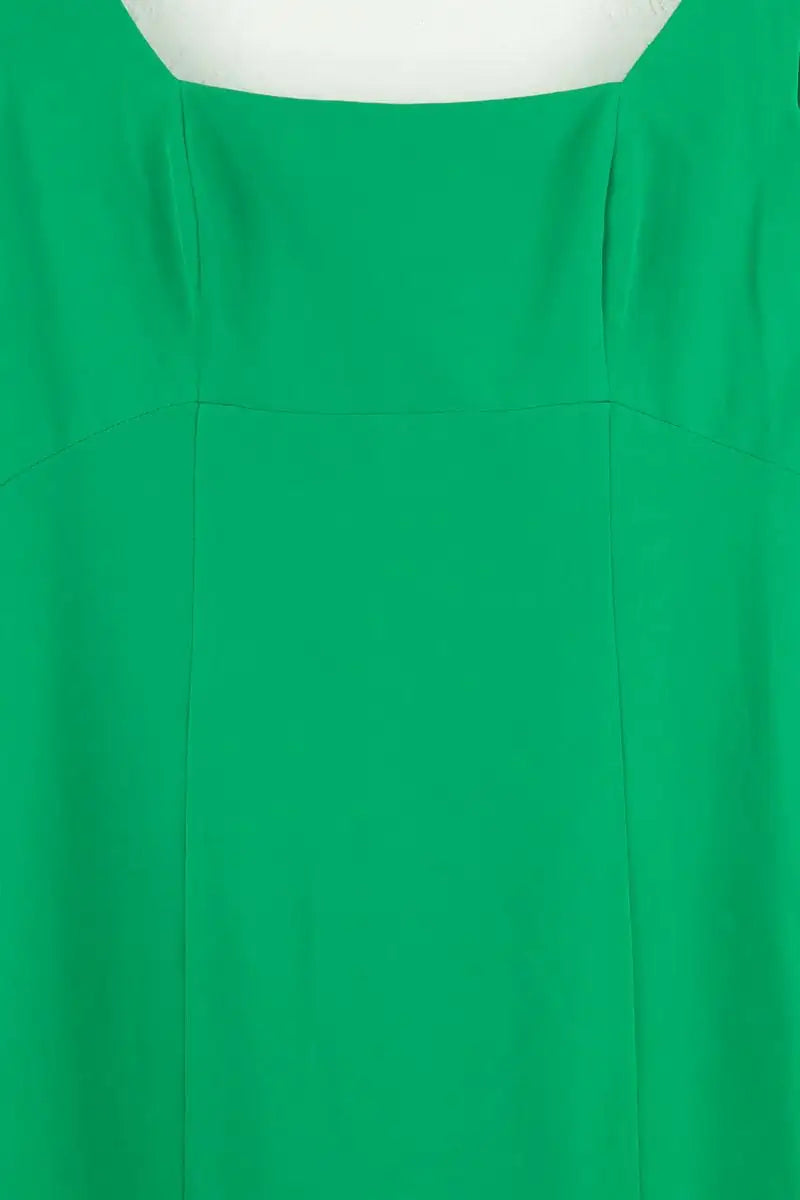 Robe Ralph Lauren Vert en Synthétique