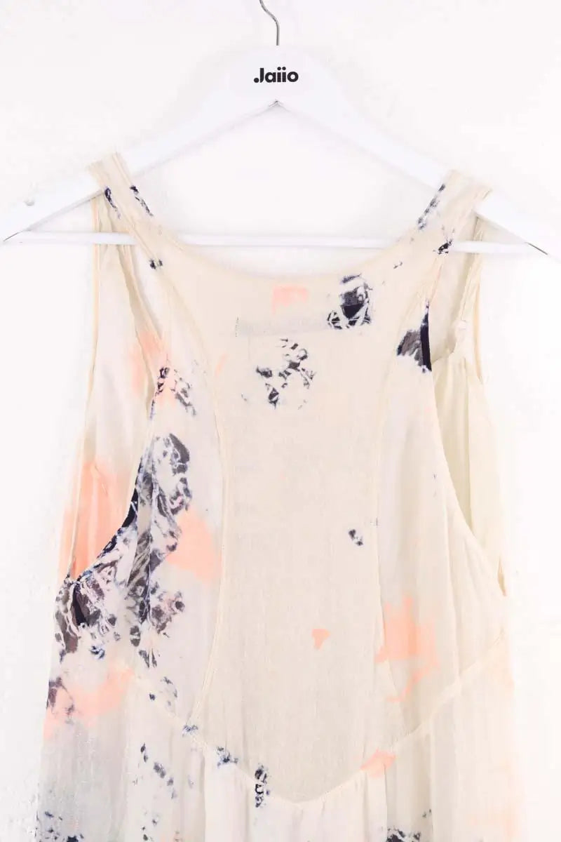 Robe Raquel Allegra Beige en Soie