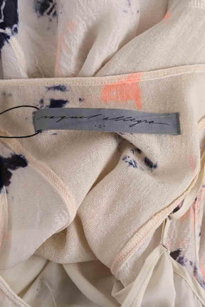Robe Raquel Allegra Beige en Soie