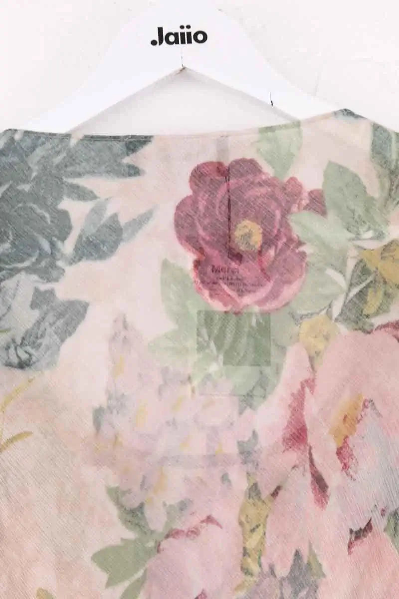 Robe Réalisation Beige en Soie