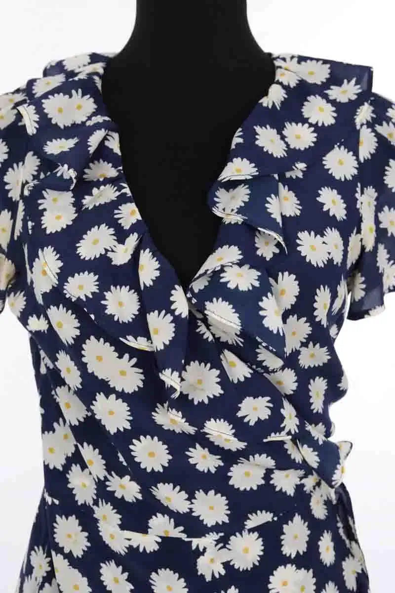 Robe Réalisation Marine en Soie