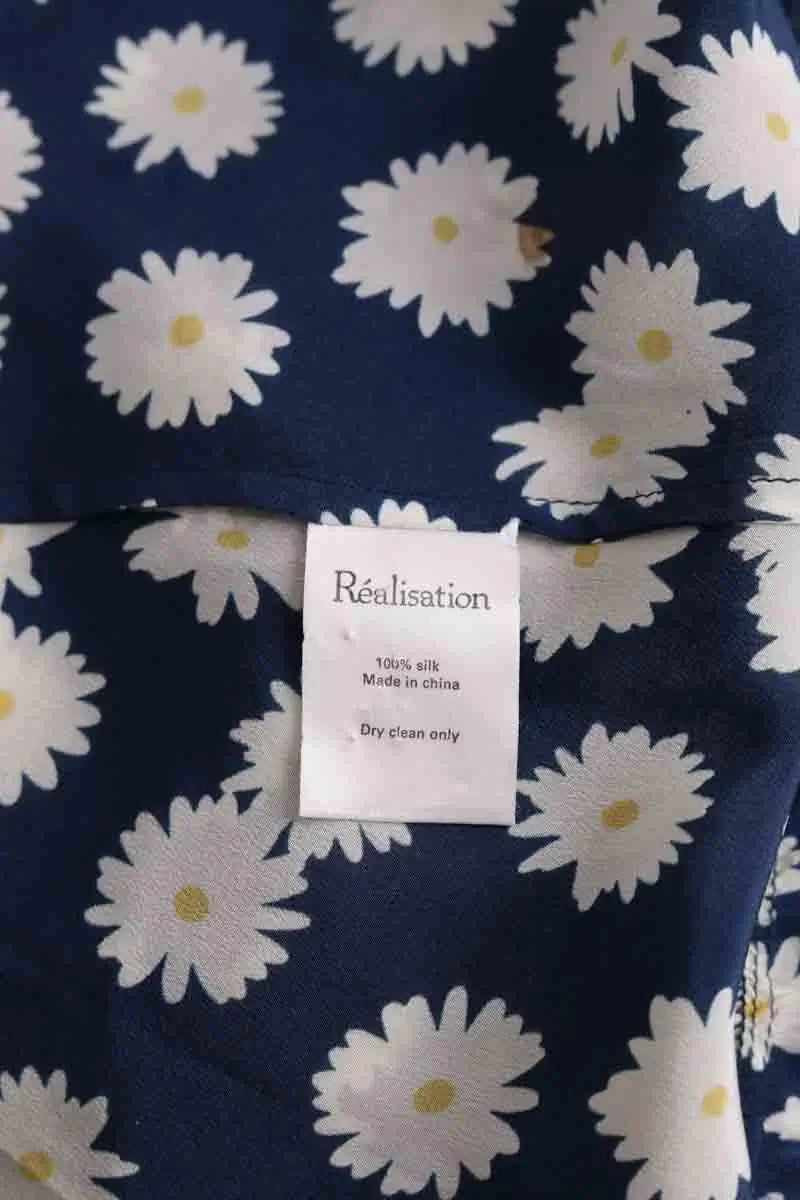 Robe Réalisation Marine en Soie