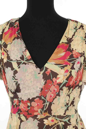 Robe Red Valentino Beige en Soie