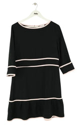 Robe Red Valentino Noir en Synthétique, taille XL - Seconde Main
