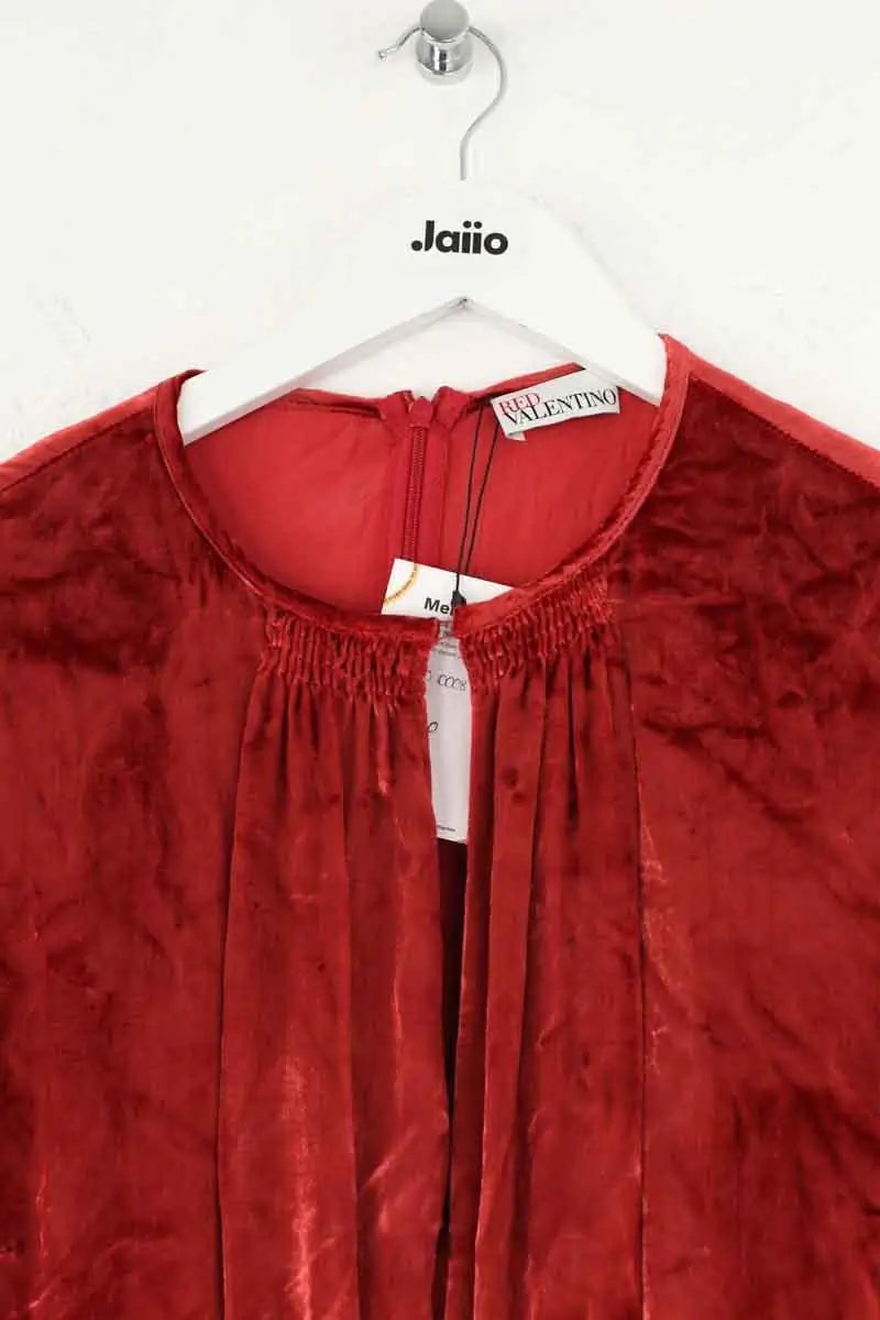 Robe Red Valentino Rouge en Velours