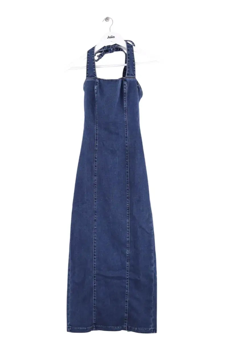 Robe Reformation Bleu en Coton - élasthanne, taille XS - Seconde Main