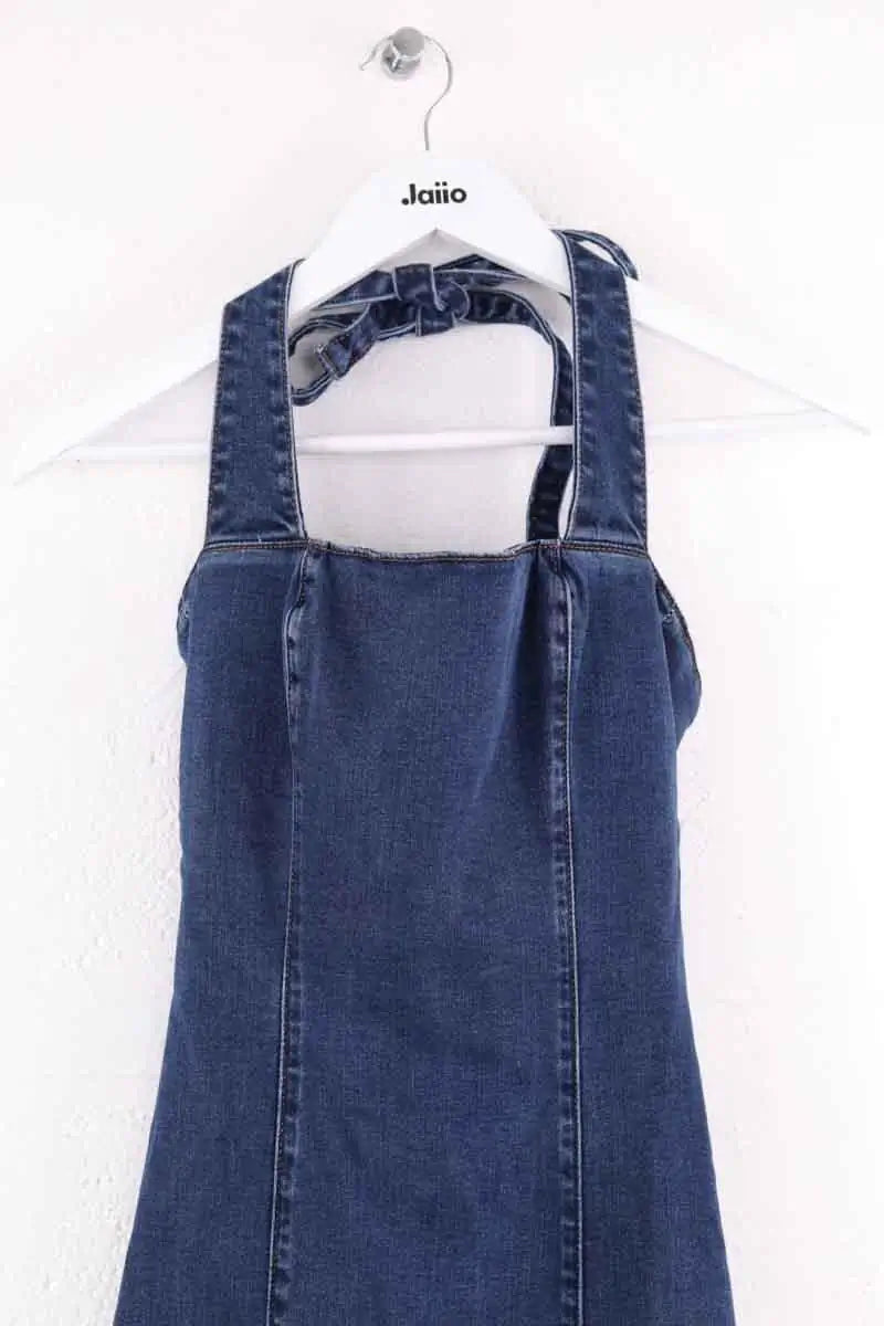 Robe Reformation Bleu en Coton - élasthanne